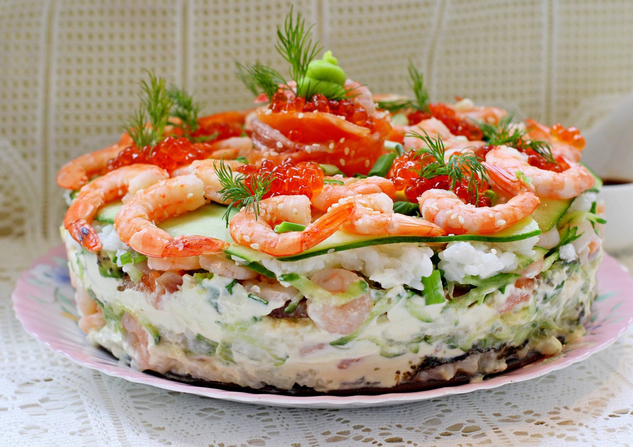 Рыбный салат — вкусные рецепты, как приготовить салаты с рыбой на праздничный стол