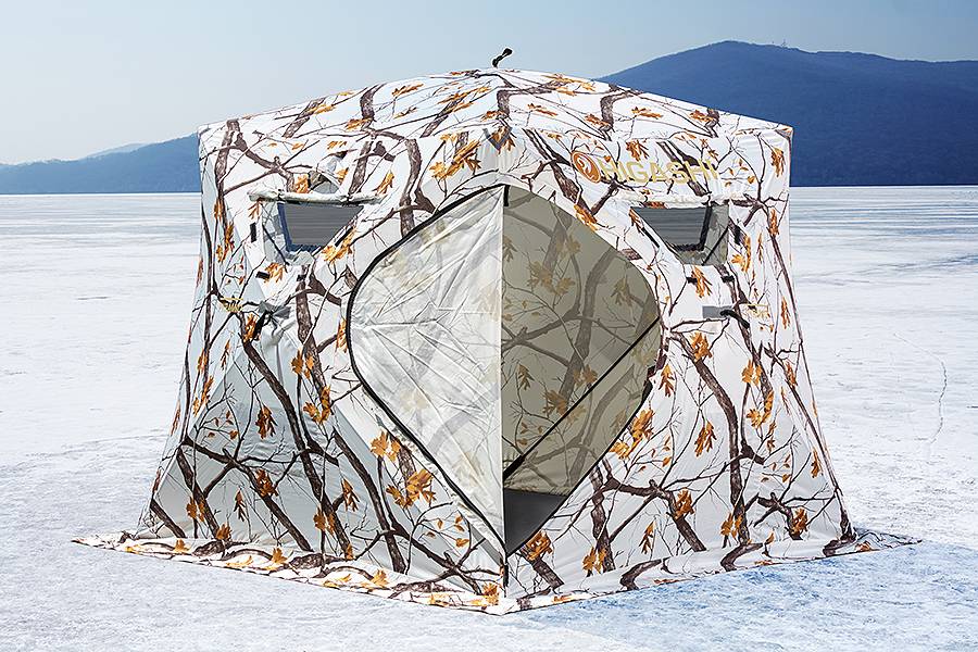 Зимняя палатка для рыбалки своими руками: пошаговая инструкция с чертежами по изготовлению домика