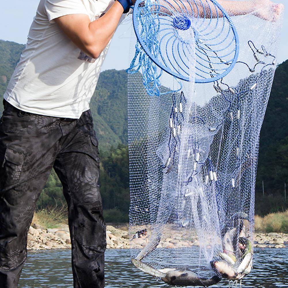 Рыбалка кастинговой сетью