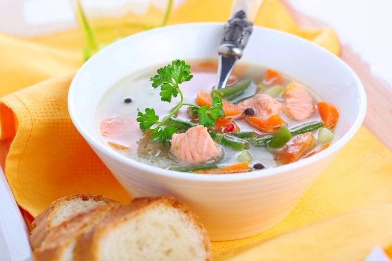 Рыбный суп из консервов горбуши: рецепты, как приготовить